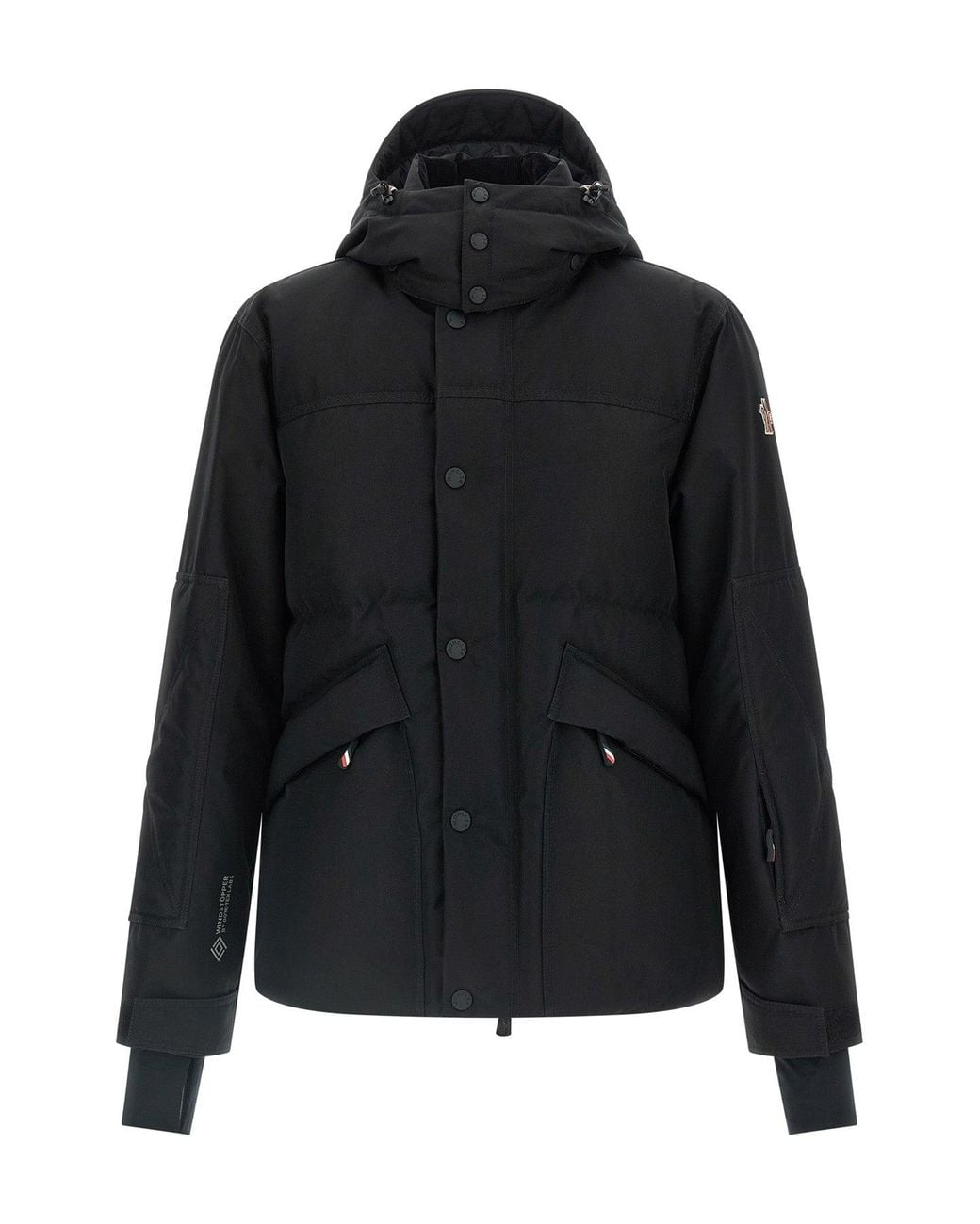 Moncler Black Jacket 'Elfin' for men
