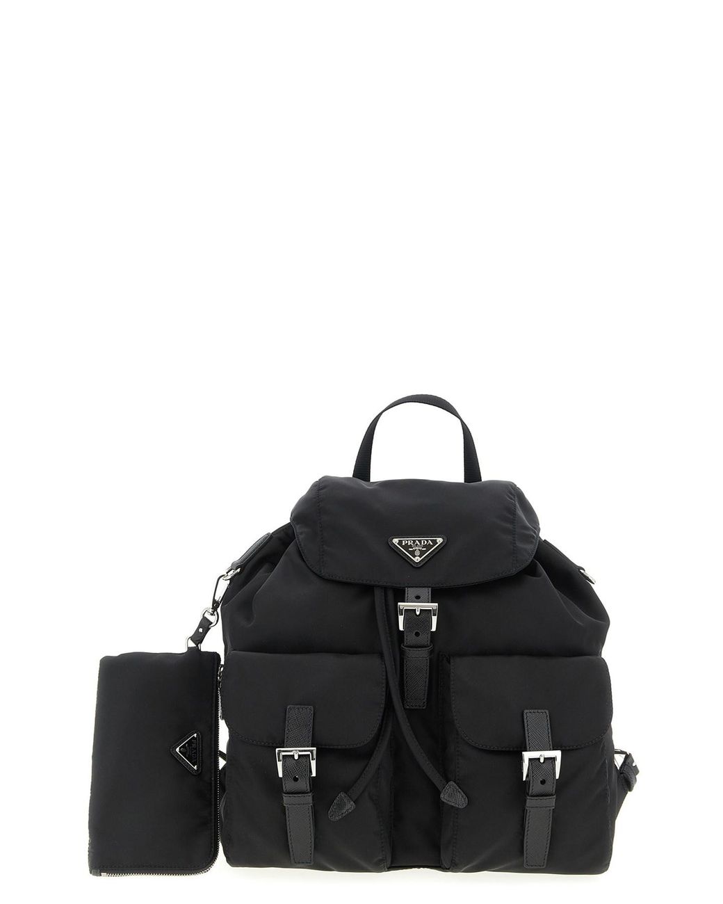 Prada Black Re-nylon Backpack