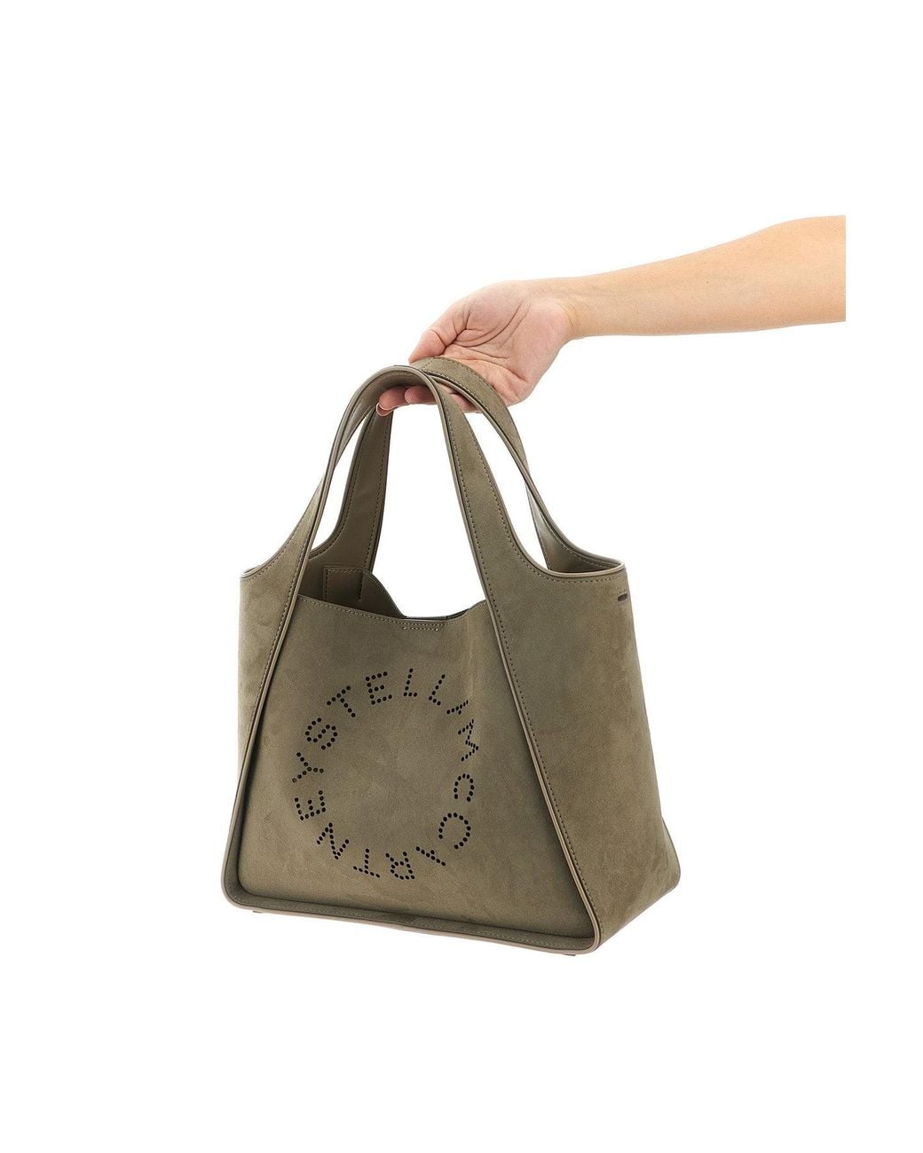 Stella McCartney Brown 'Stella Logo' Crossbody Bag