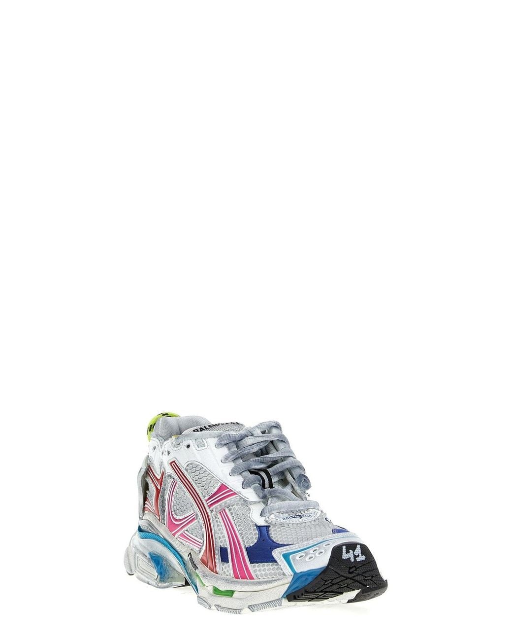 Balenciaga White 'Runner' Sneaker