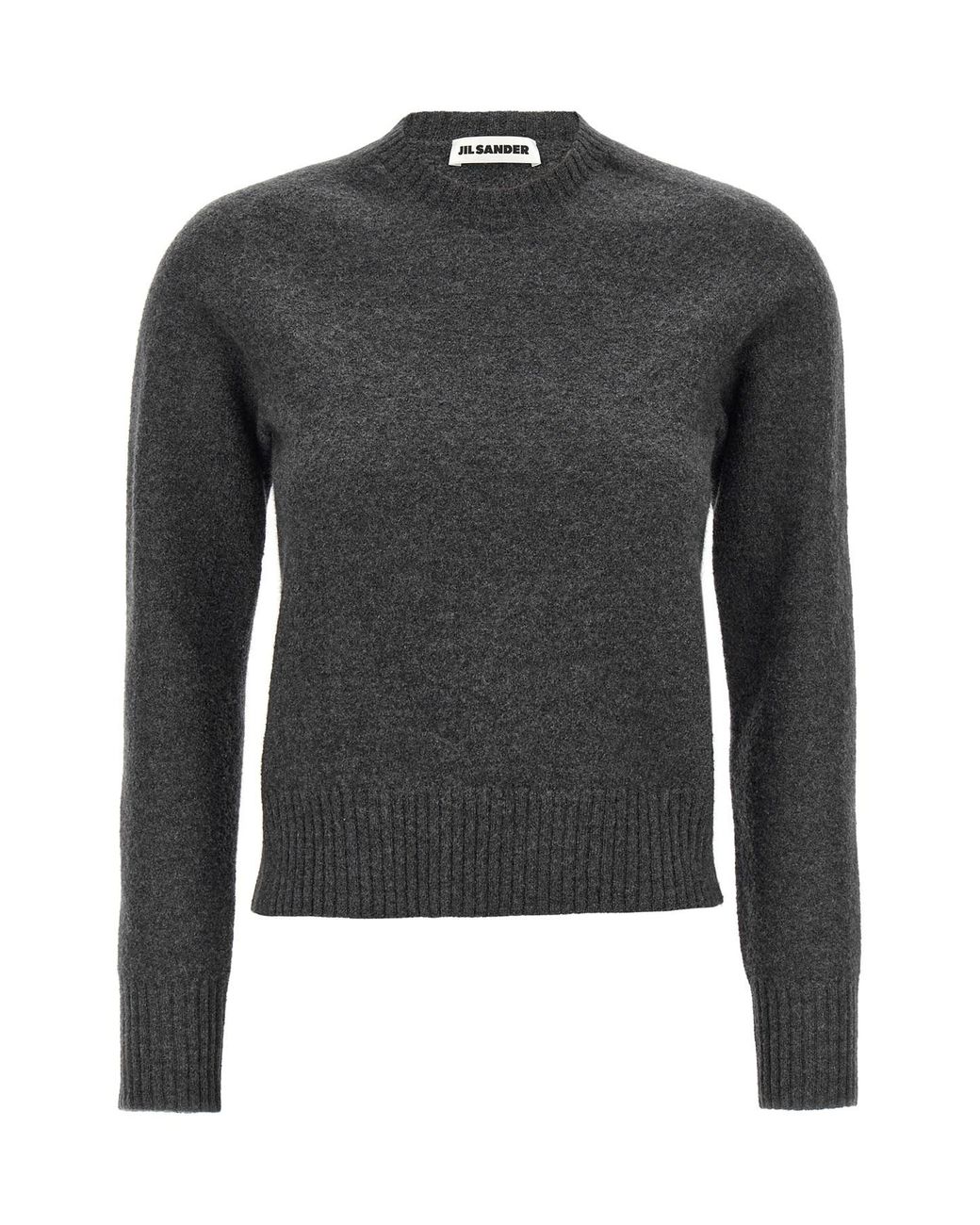 Jil Sander Black Wollpullover