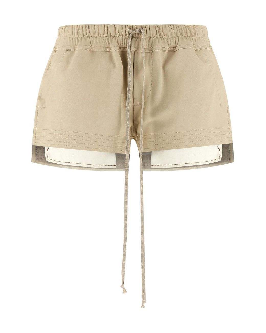 Rick Owens Natural 'fog Boxers' Shorts