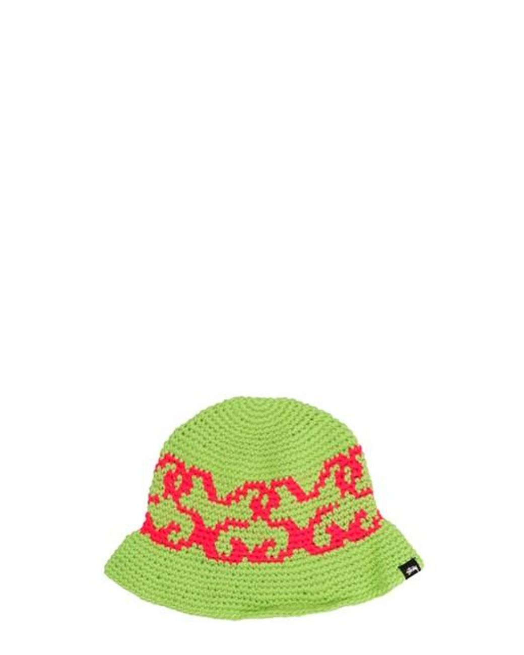 Stussy 'ss Knit' Bucket Hat in Green for Men | Lyst