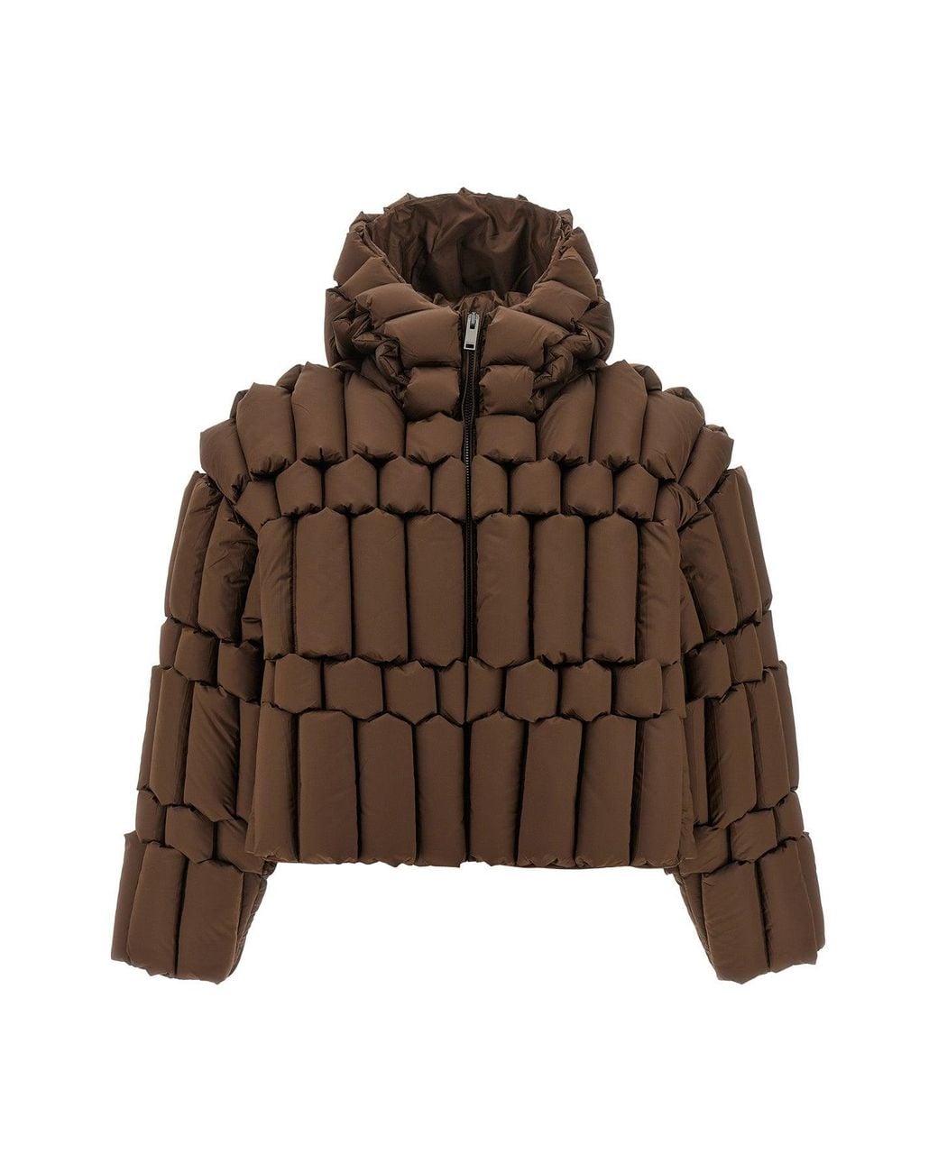 RAXXY Brown Jacket '3D Down Jacket'