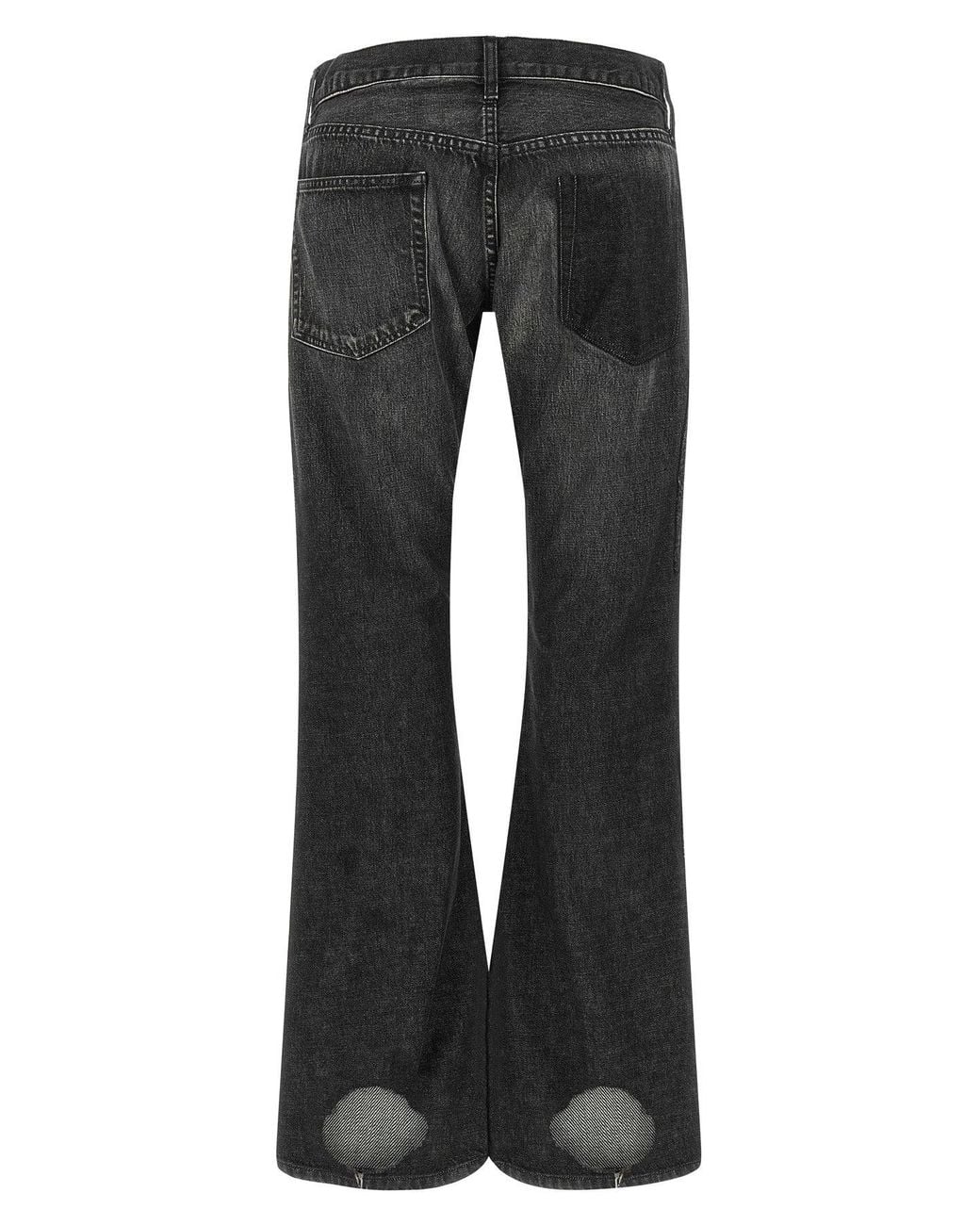Junya Watanabe Black Patchwork Jeans
