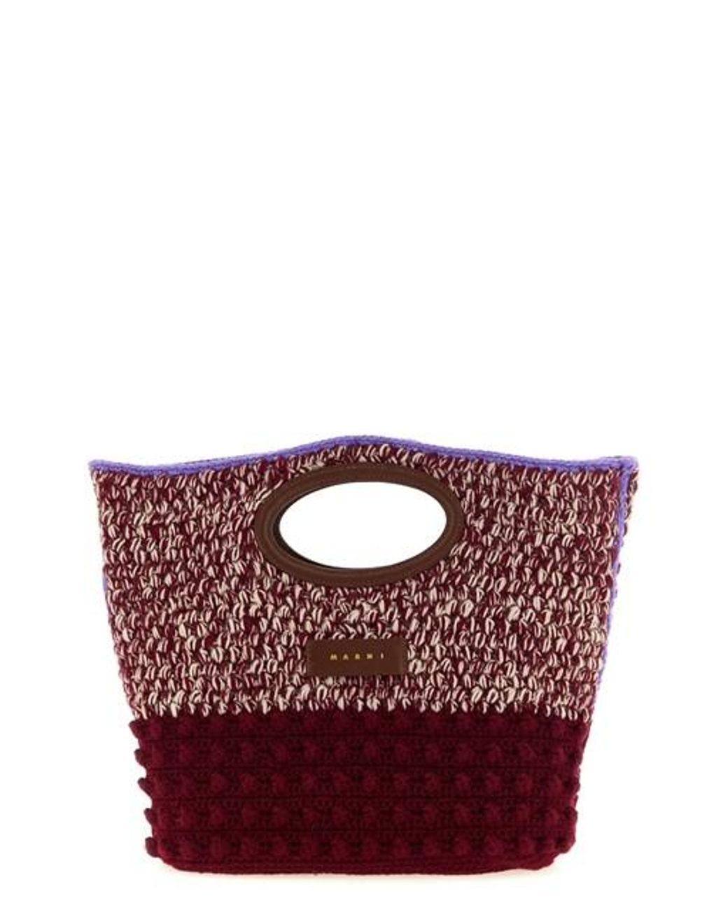 Borsa A Mano 'Knotty' di Marni in Red