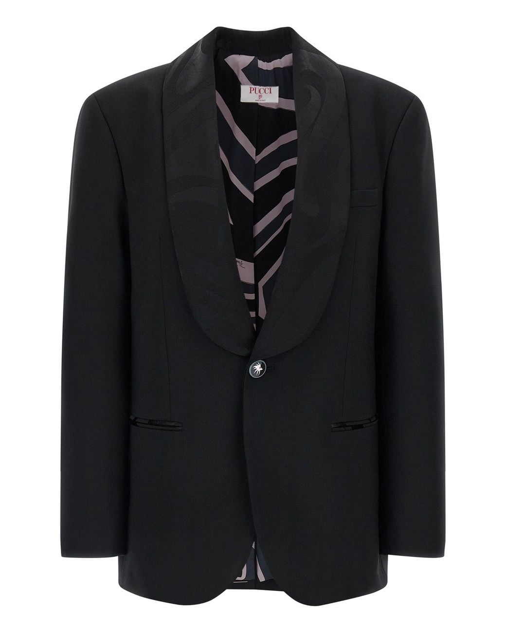 Emilio Pucci Black Blazer 'Giacca
