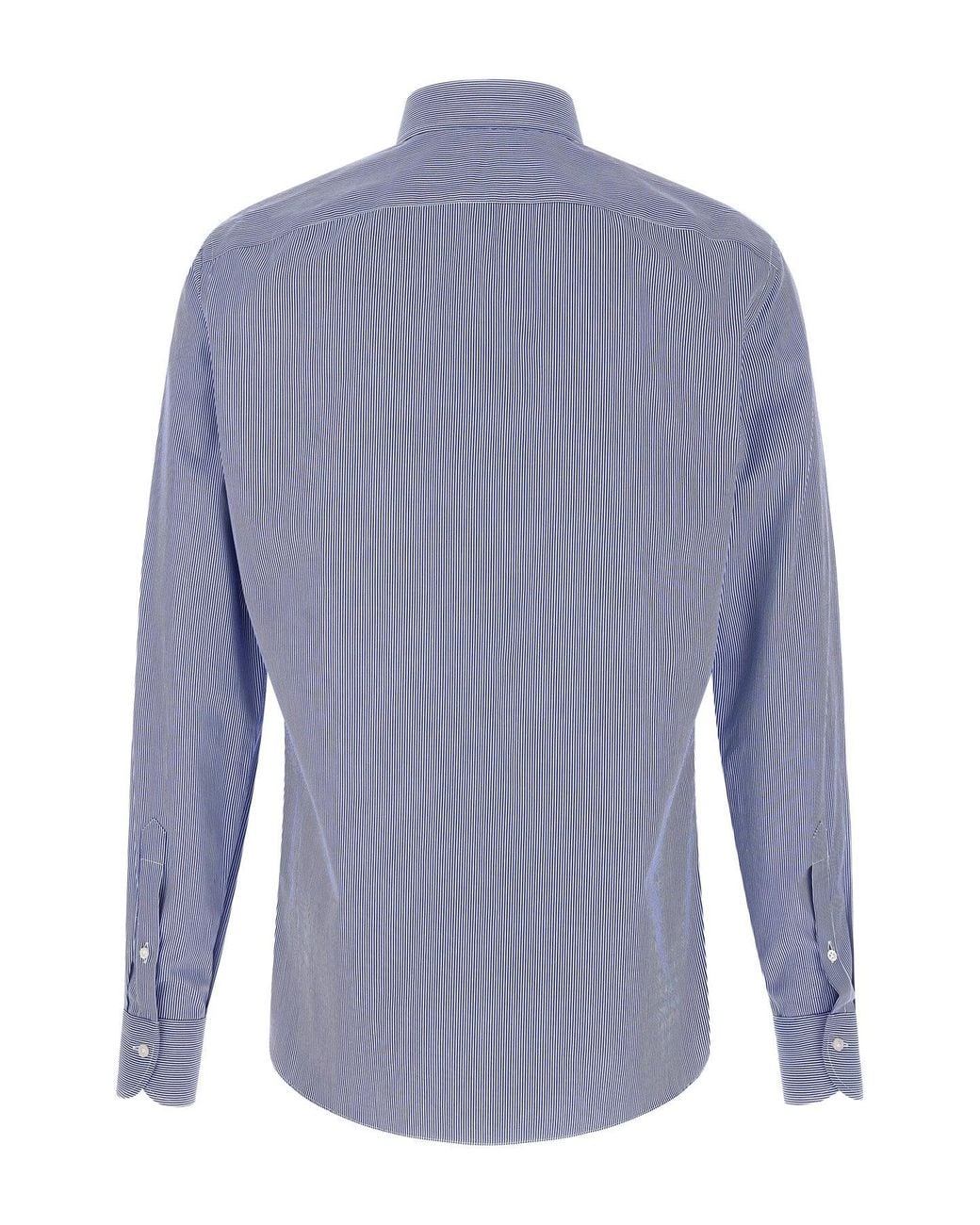 Camicia Collo Marechiaro di Borriello in Blue da Uomo