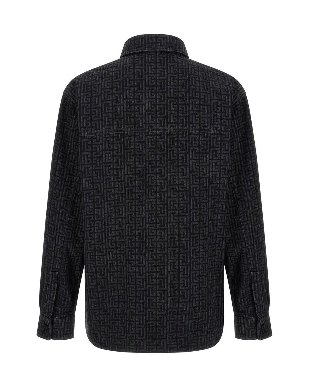 Balmain Black Overshirt for men