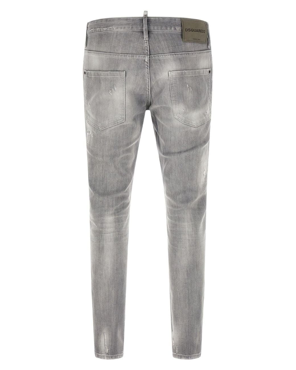 DSquared² Gray '5 Tasche' Jeans for men