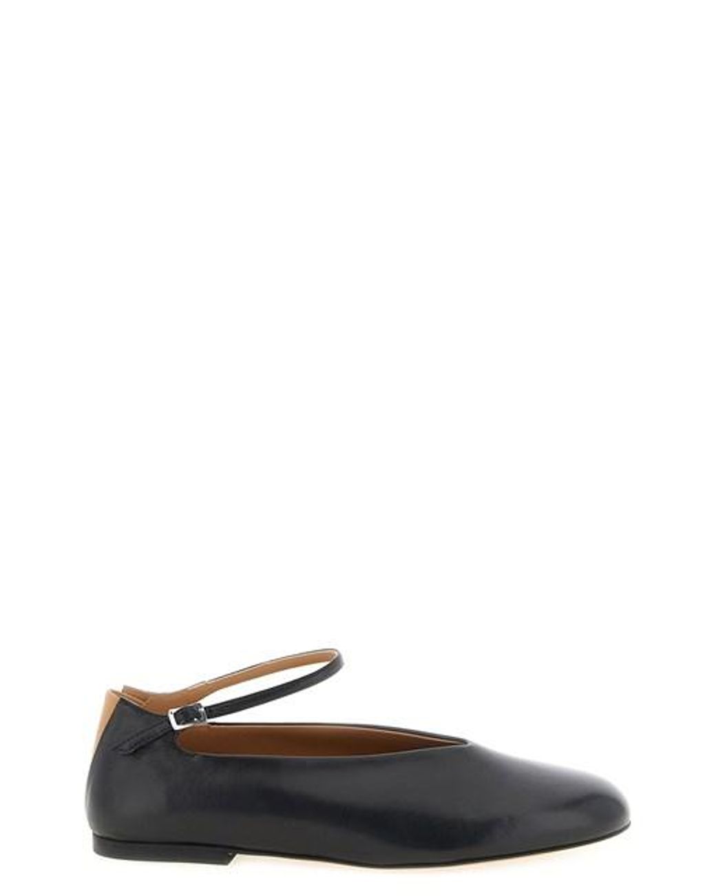Ballerina 'Elyss' di Jil Sander in Black