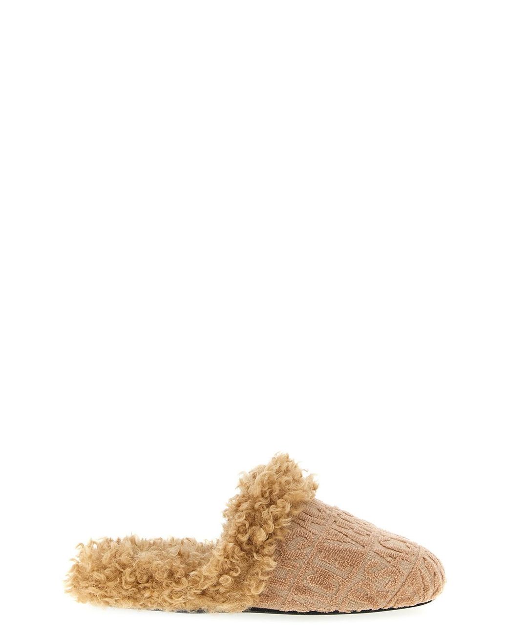 Versace Brown 'versace' Slipper