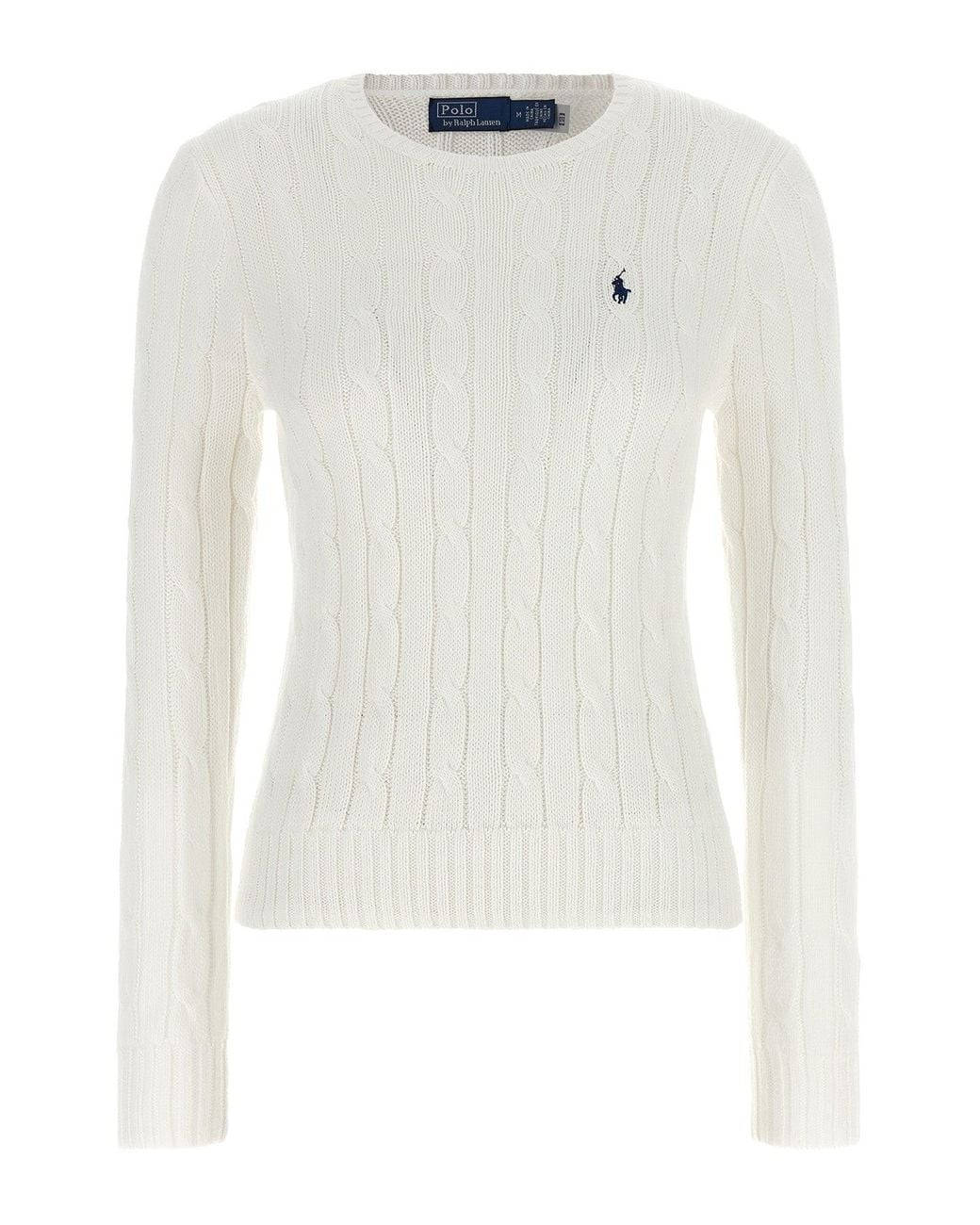 Polo Ralph Lauren White 'Julianna' Sweater