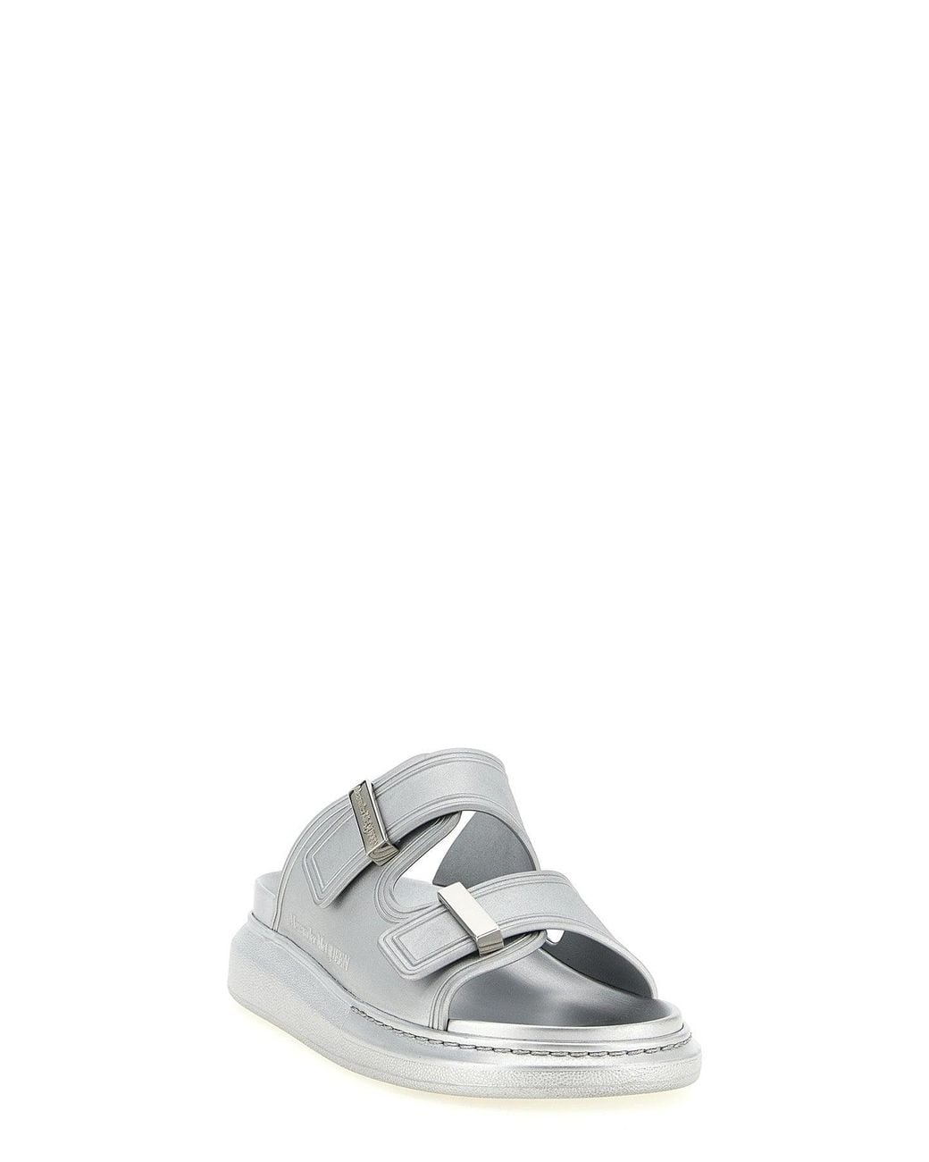McQueen White Sandalen "Hybrid"