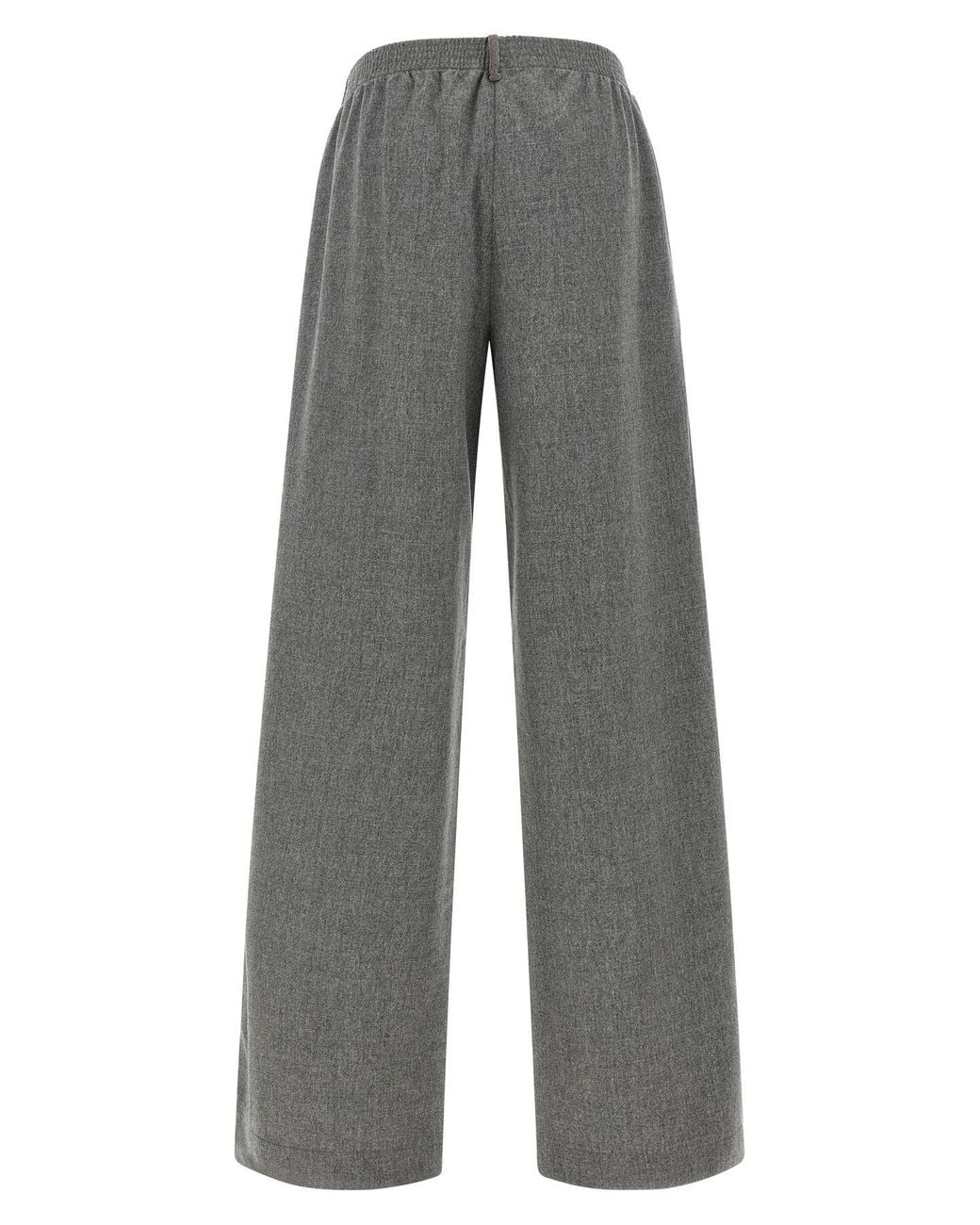 Fabiana Filippi Gray Cargo Over Trousers