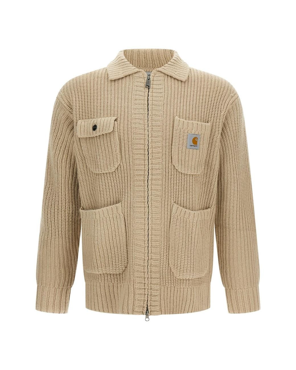 Carhartt Natural 'chore' Cardigan for men