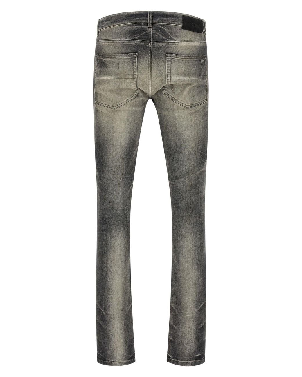 Amiri Gray Flannel Mx1 Jeans for men