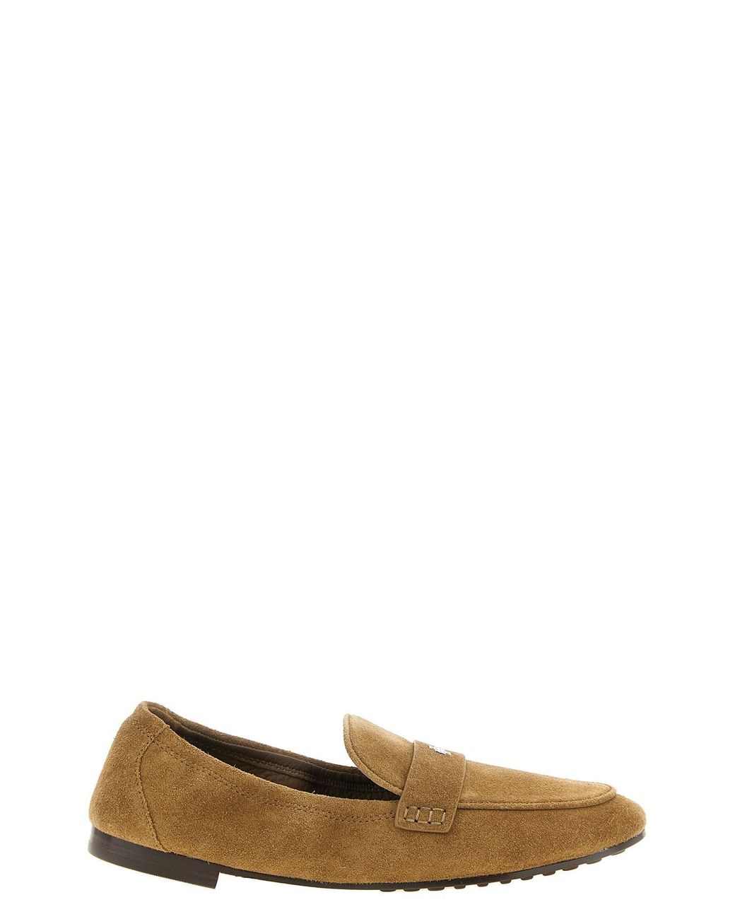 Tory Burch White 'Ballet Loafer' Loafers