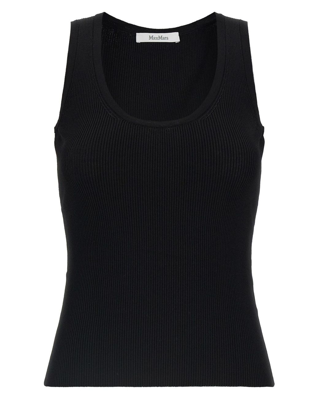 Max Mara Black 'Editta' Top