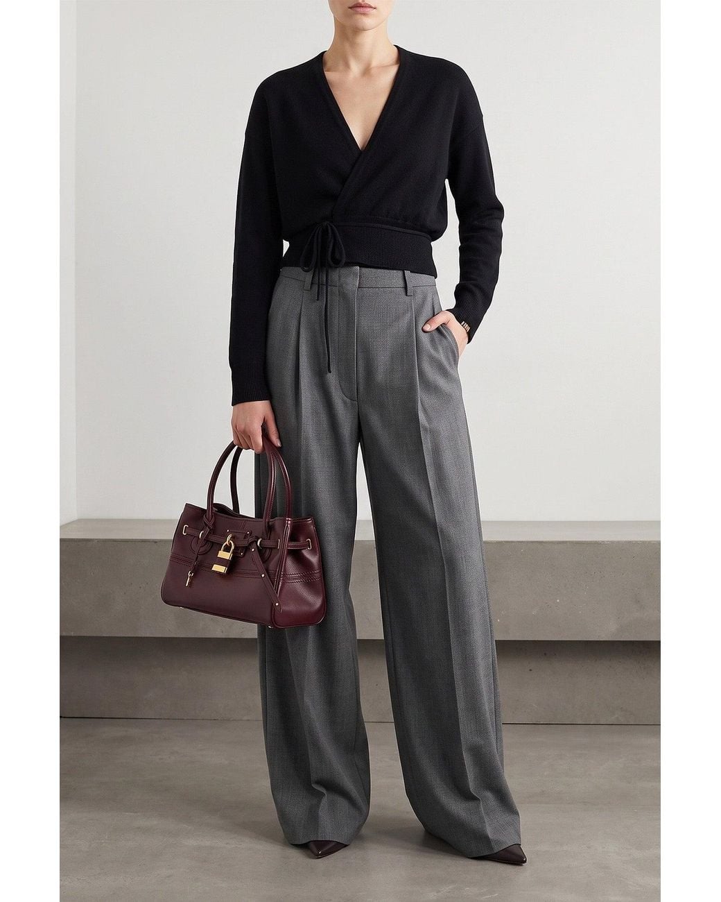 Chloé Purple Small 'Paddington Sling' Shoulder Bag