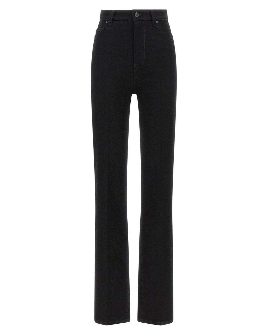 Balenciaga Black High-Waist Jeans