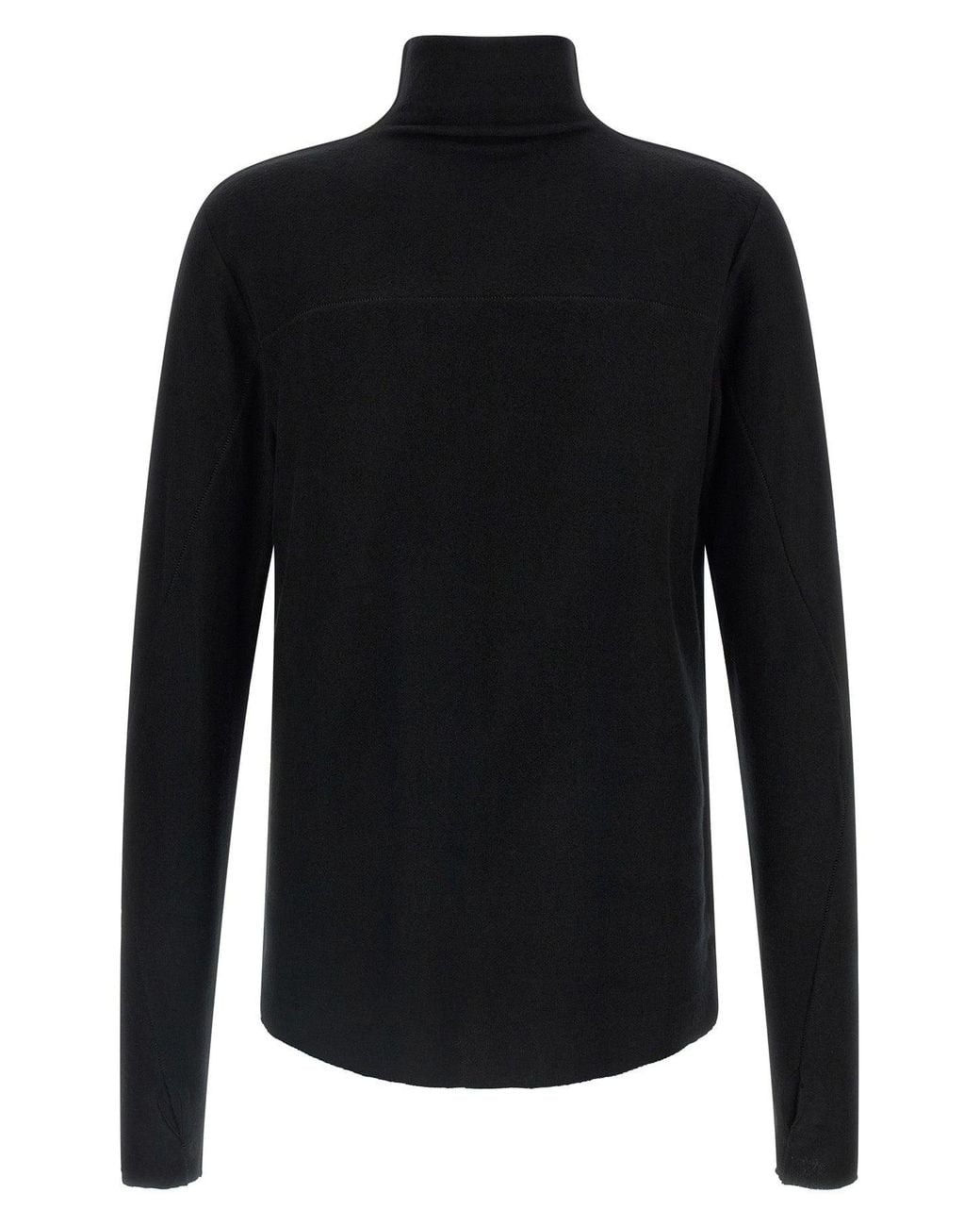 Thom Krom Black Turtleneck Sweater 'M Ts 1004' for men