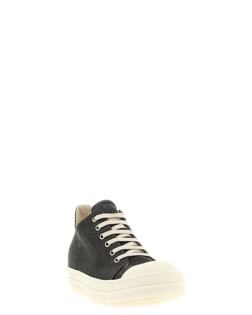 Rick Owens Black 'Low Sneaks' Sneakers for men