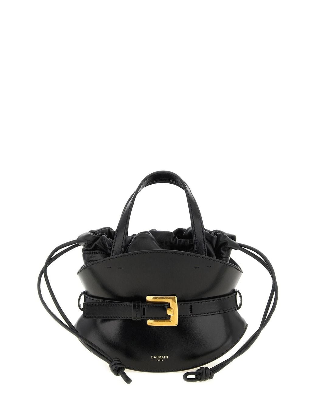Balmain Black 'shuffle' Mini Handbag