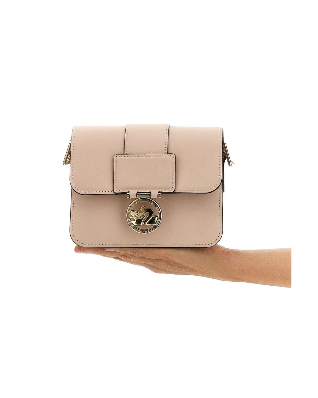 Longchamp Natural Crossbody Bag 'Box-Trot'