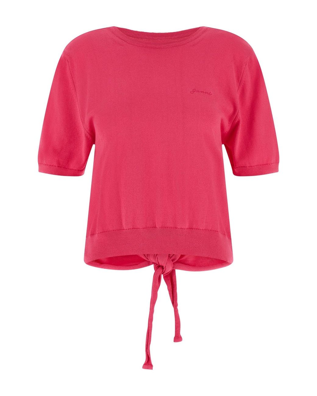 Ganni Pink Bare Back Sweater