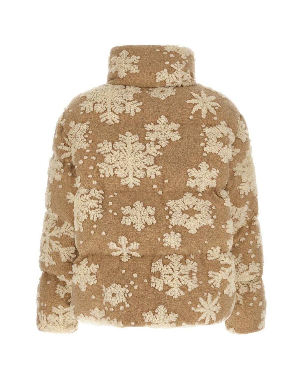 Herno Metallic Snowflake Puffer Jacket