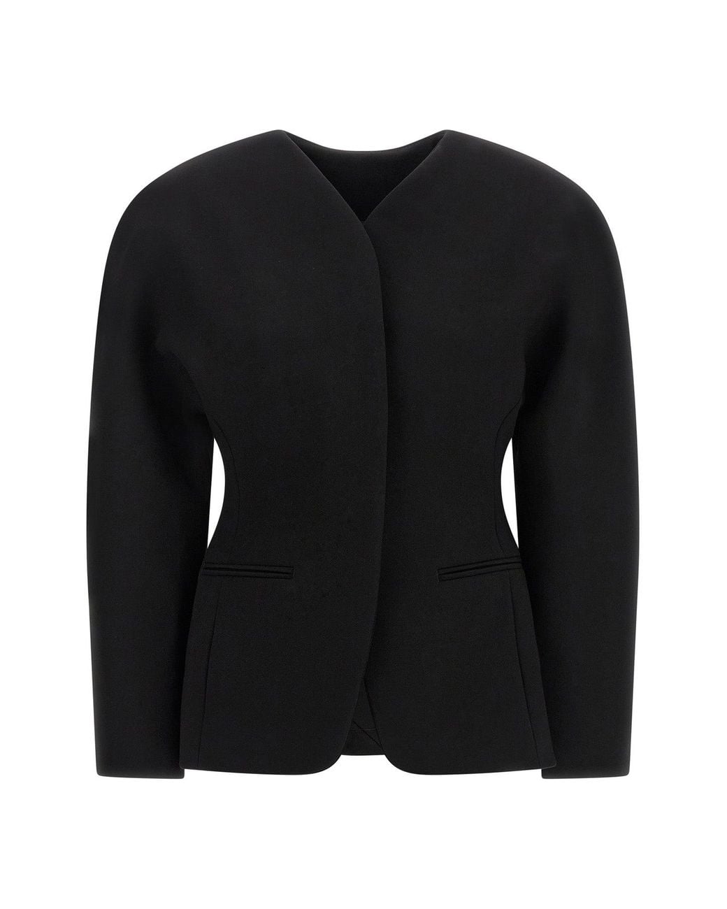 Jacquemus Black 'La Veste Ovalo' Blazer