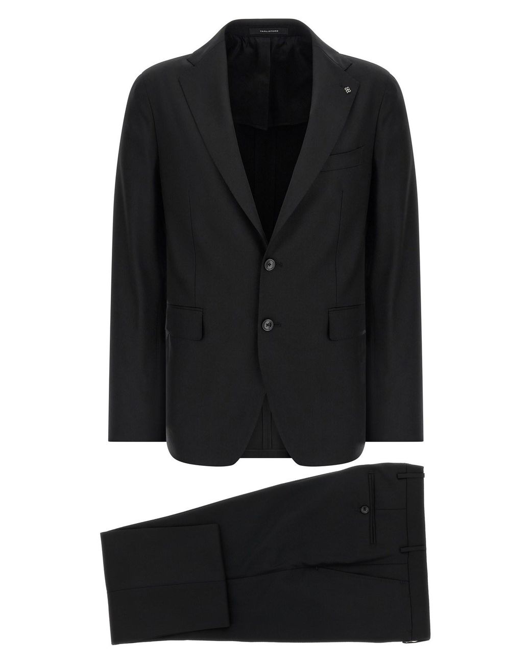 Tagliatore Black 'vesuvio' Dress for men