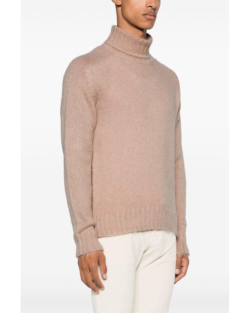 Tom Ford Rollkragenpullover in Natural für Herren