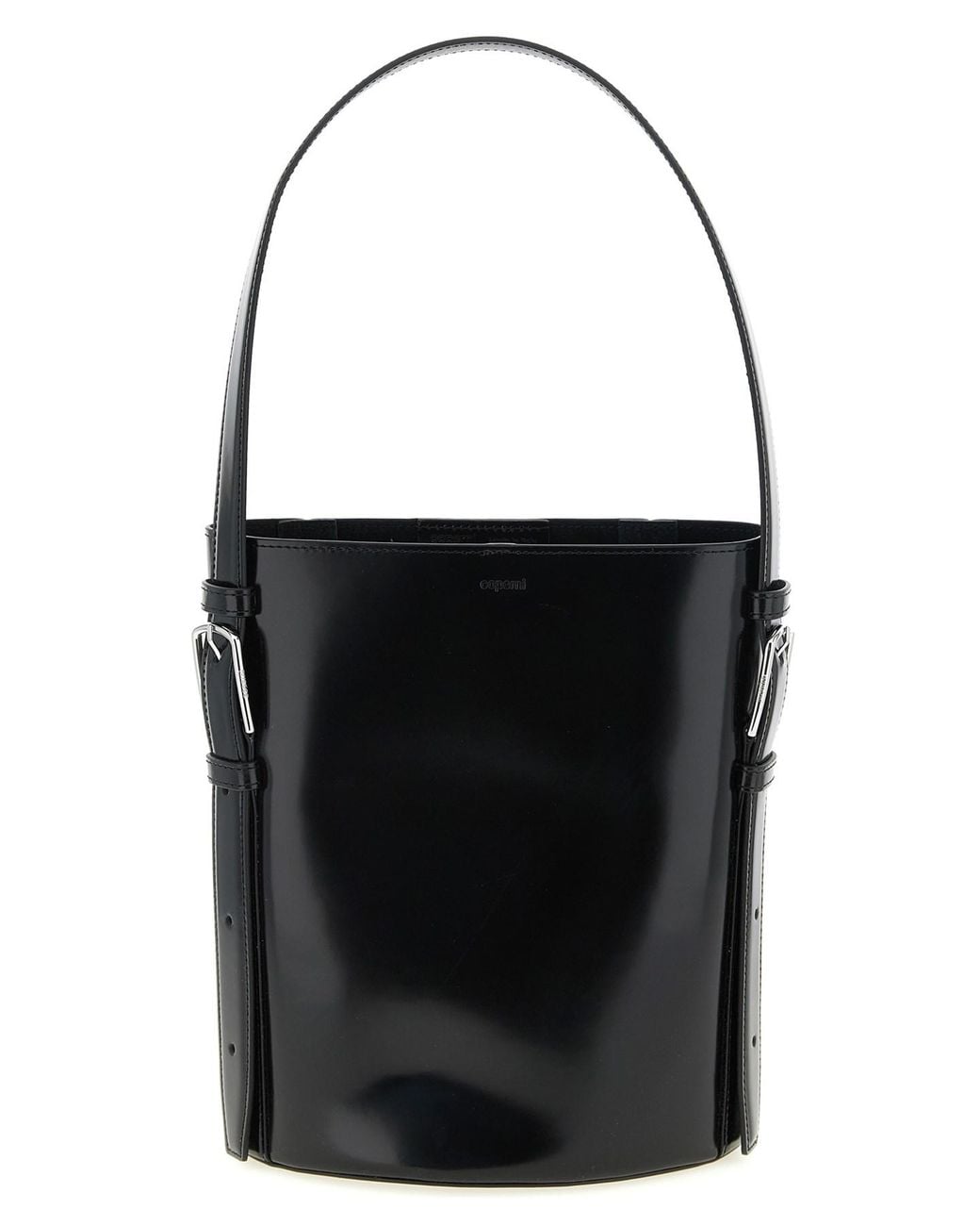 Coperni Black 'Ergonomic' Bucket Bag