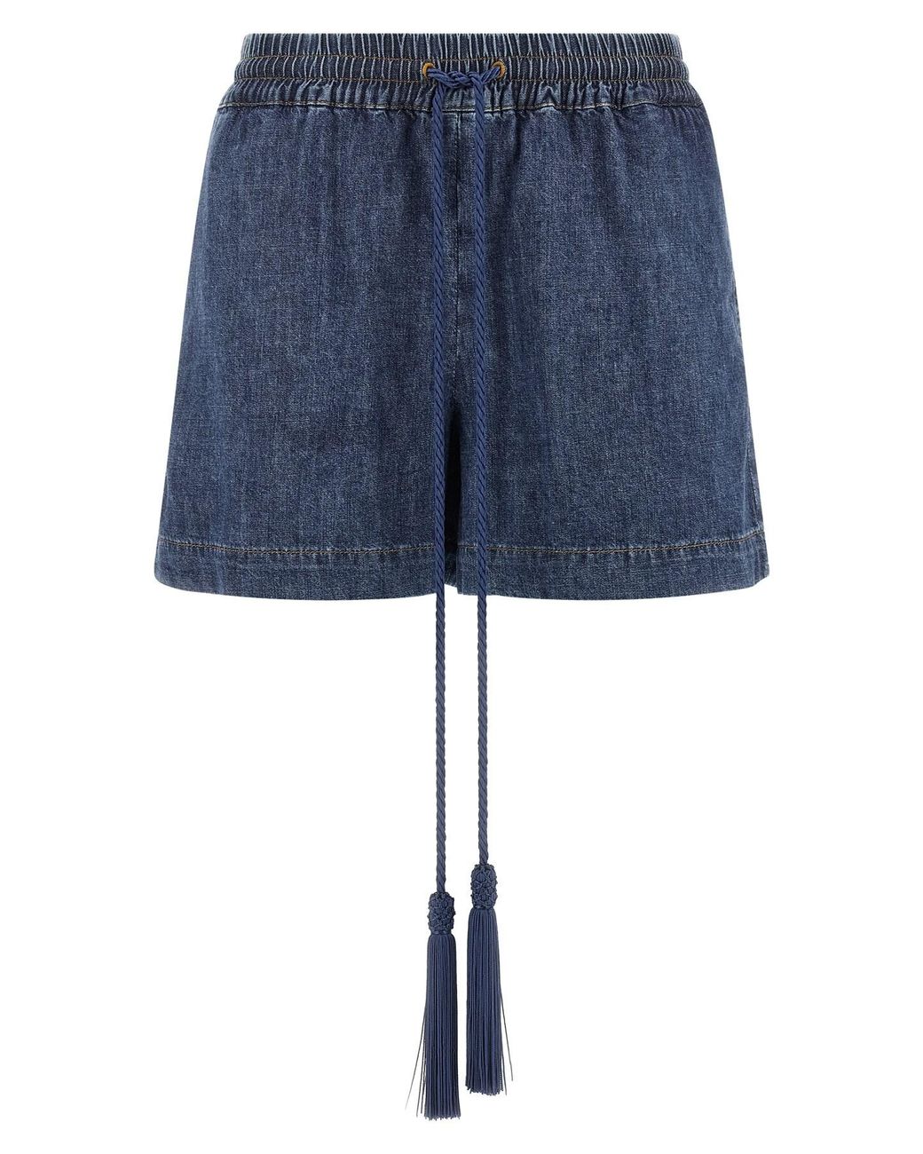 Valentino Garavani Blue Vgold Shorts