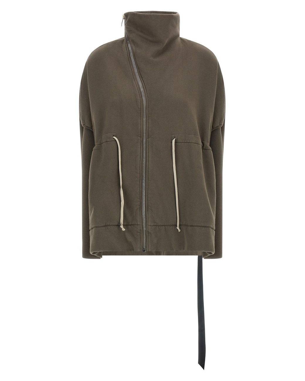 Rick Owens Green 'mountain Sail' Sweatshirt