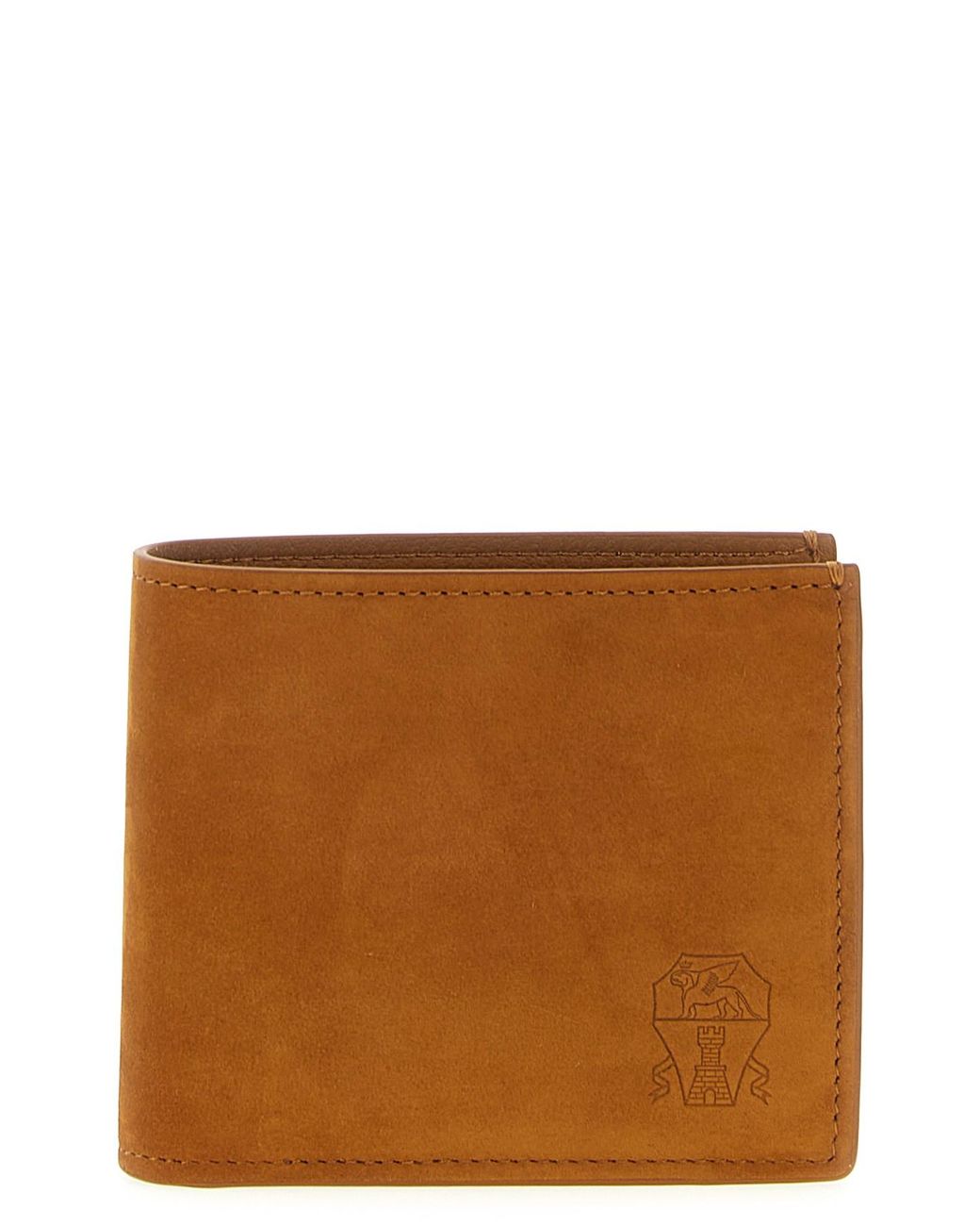 Brunello Cucinelli Brown Nubuck Wallet for men