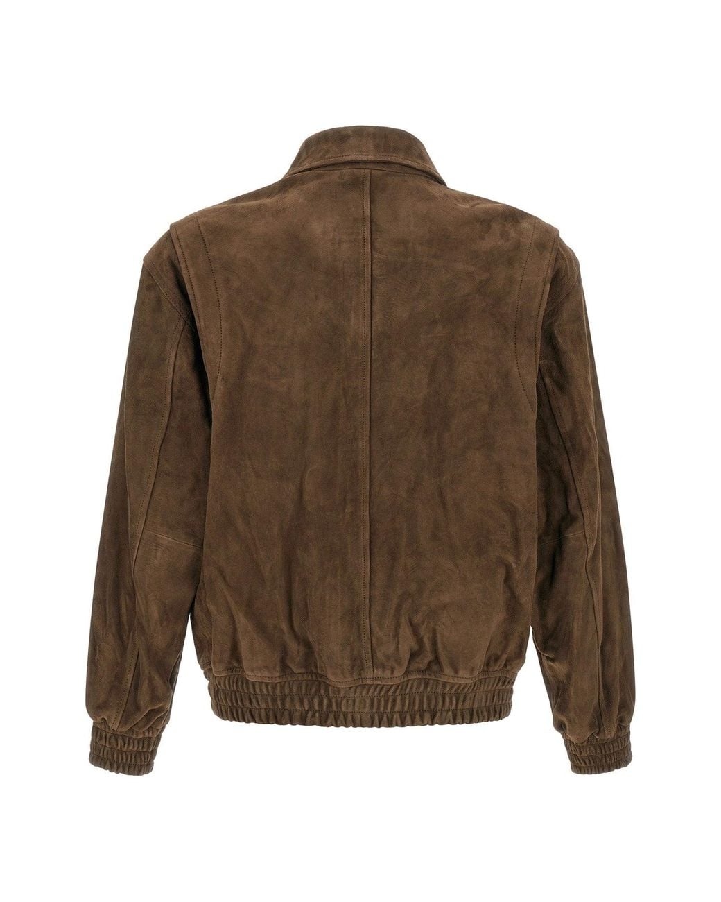 DUNST Brown Suede Blouson for men