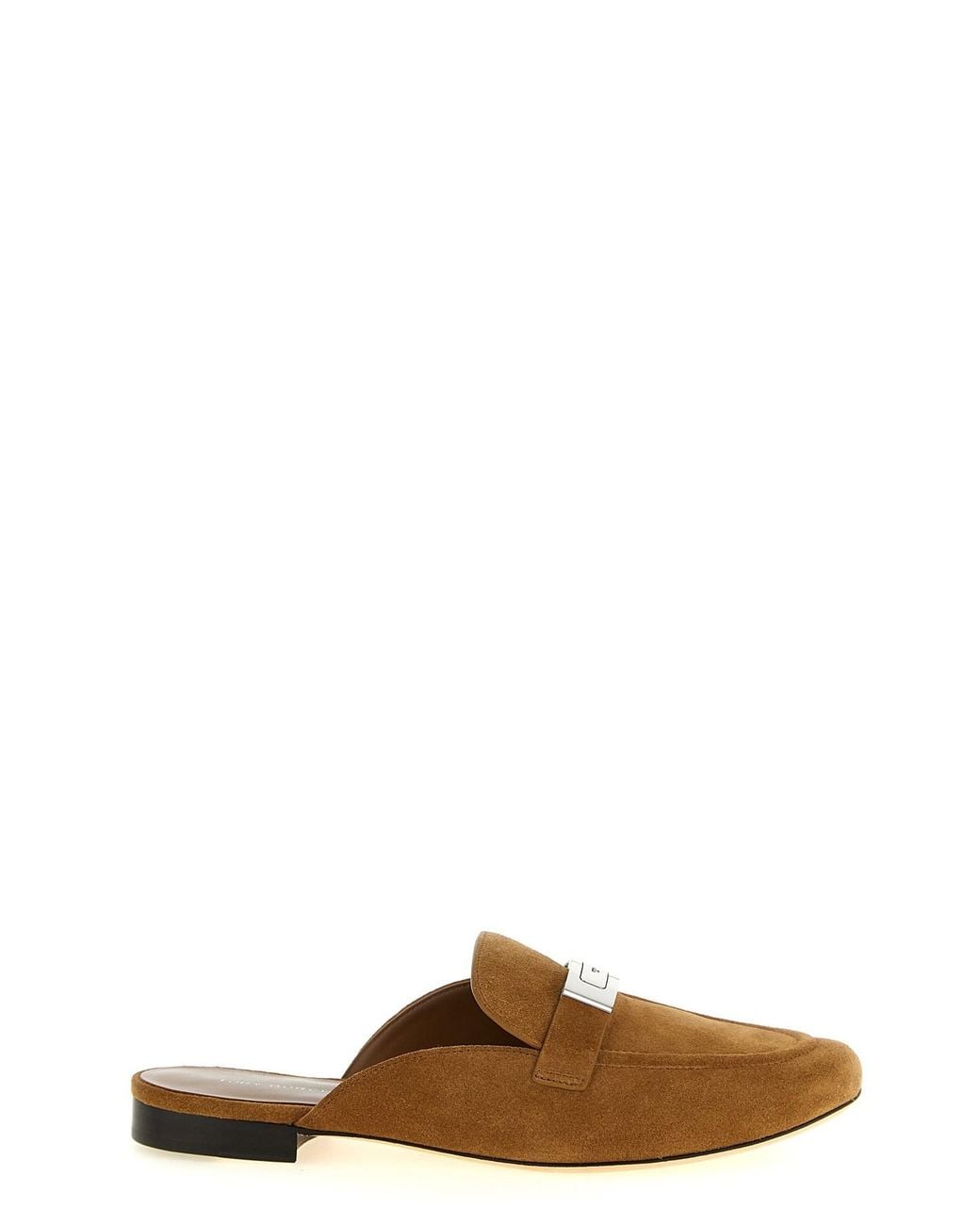 Tory Burch Brown 'leelee' Mule Loafers