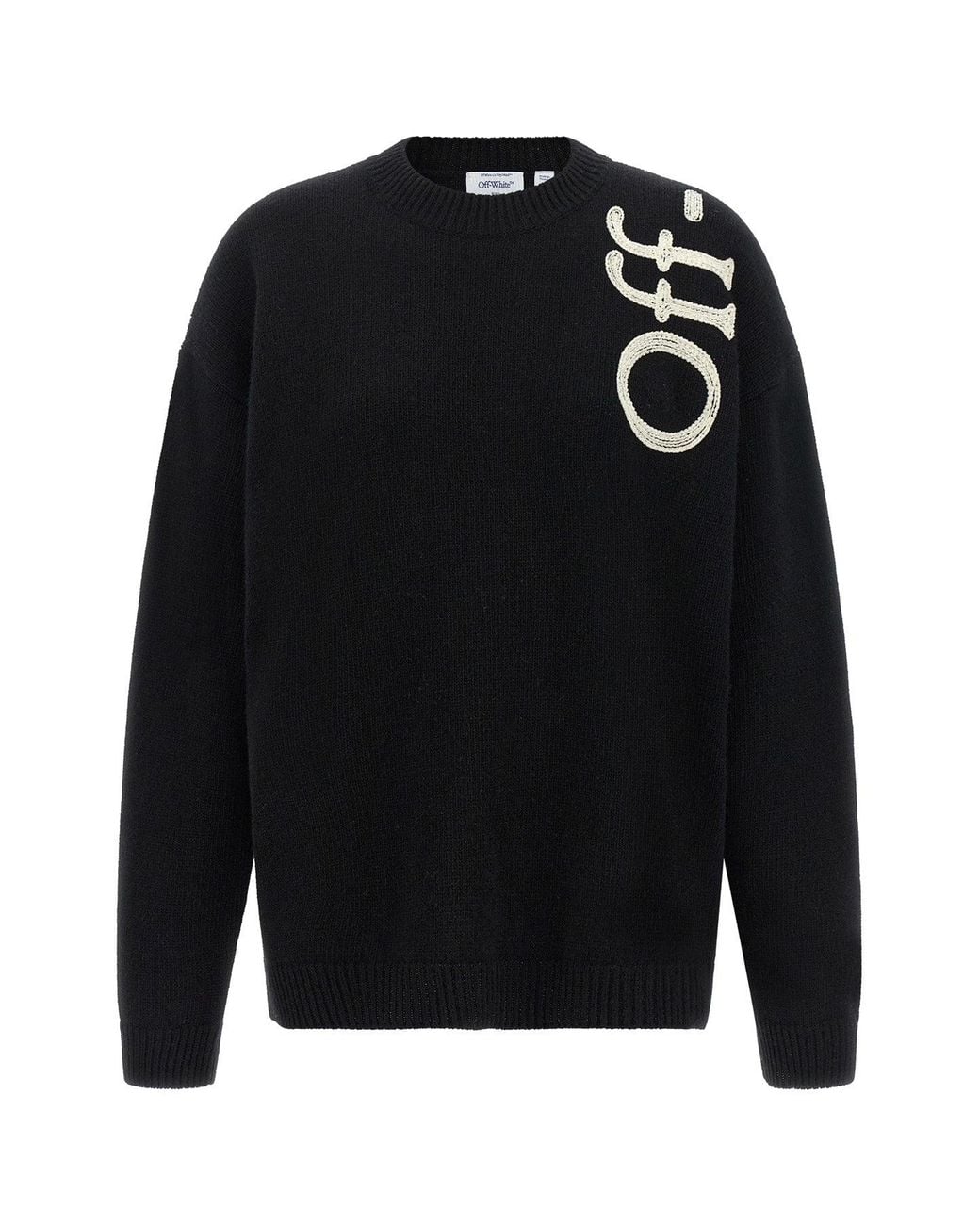 Off-White c/o Virgil Abloh Black 'Vertical Bookish' Sweater