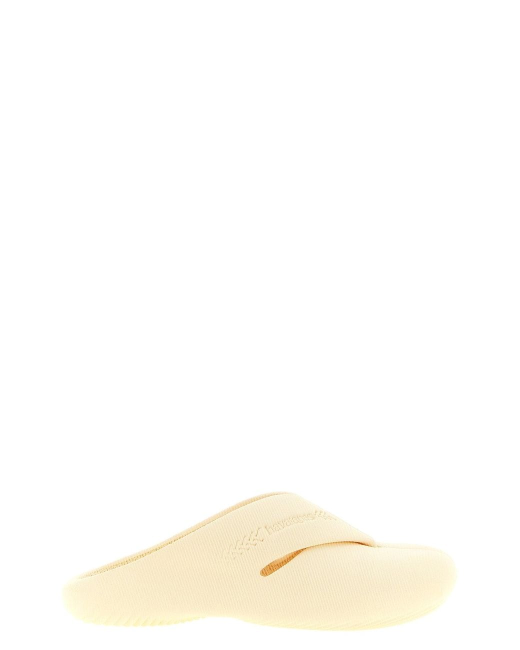Havaianas White Mule 'Top Toe' X Zellerfeld
