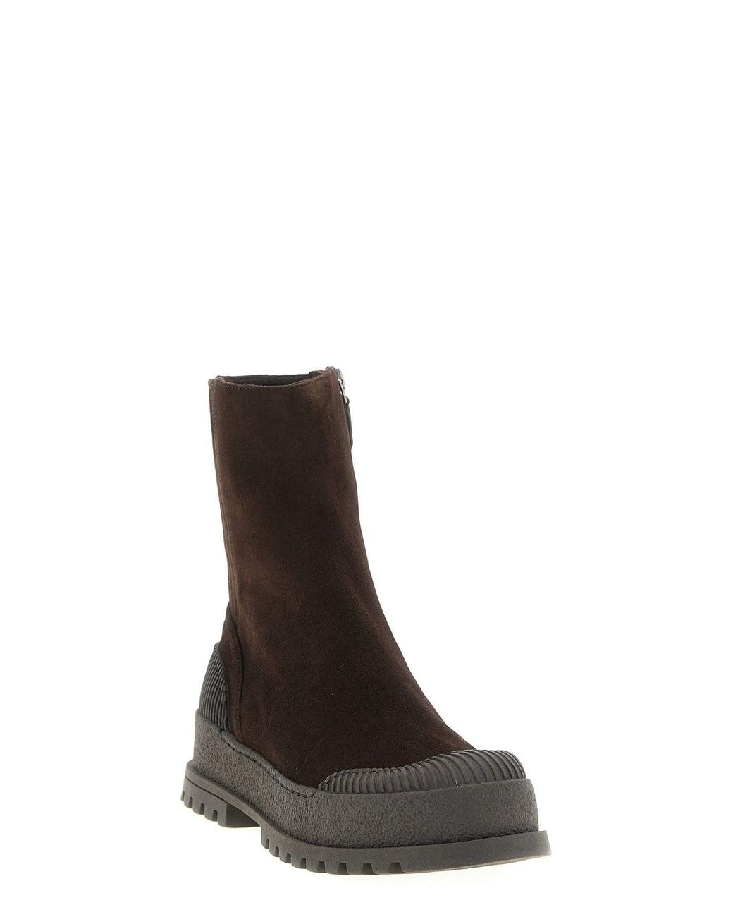 Aquazzura Black Ankle Boots 'Rugged Bootie 20'