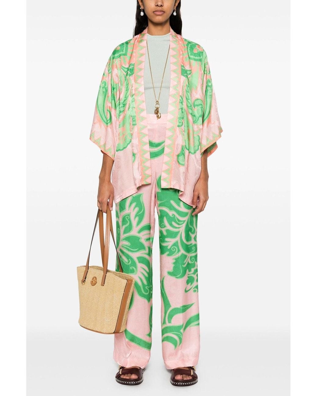 Etro Green Trousers 'Trousers