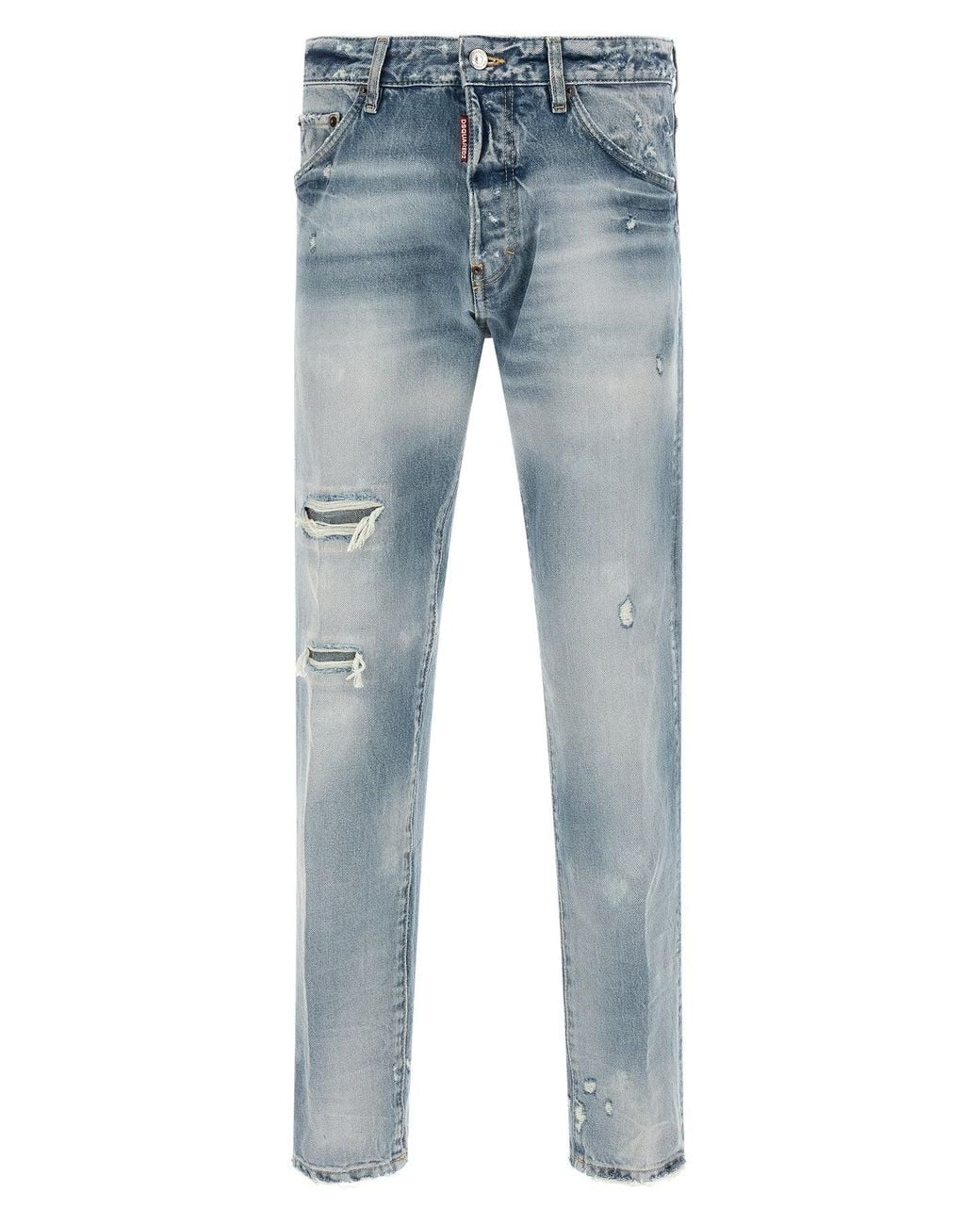 DSquared² Blue "Teddy" Jeans for men