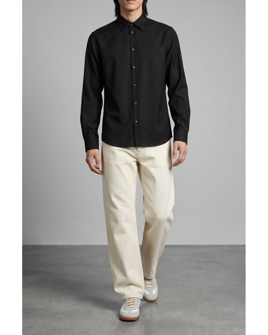 Jil Sander Black The '240' Shirt for men