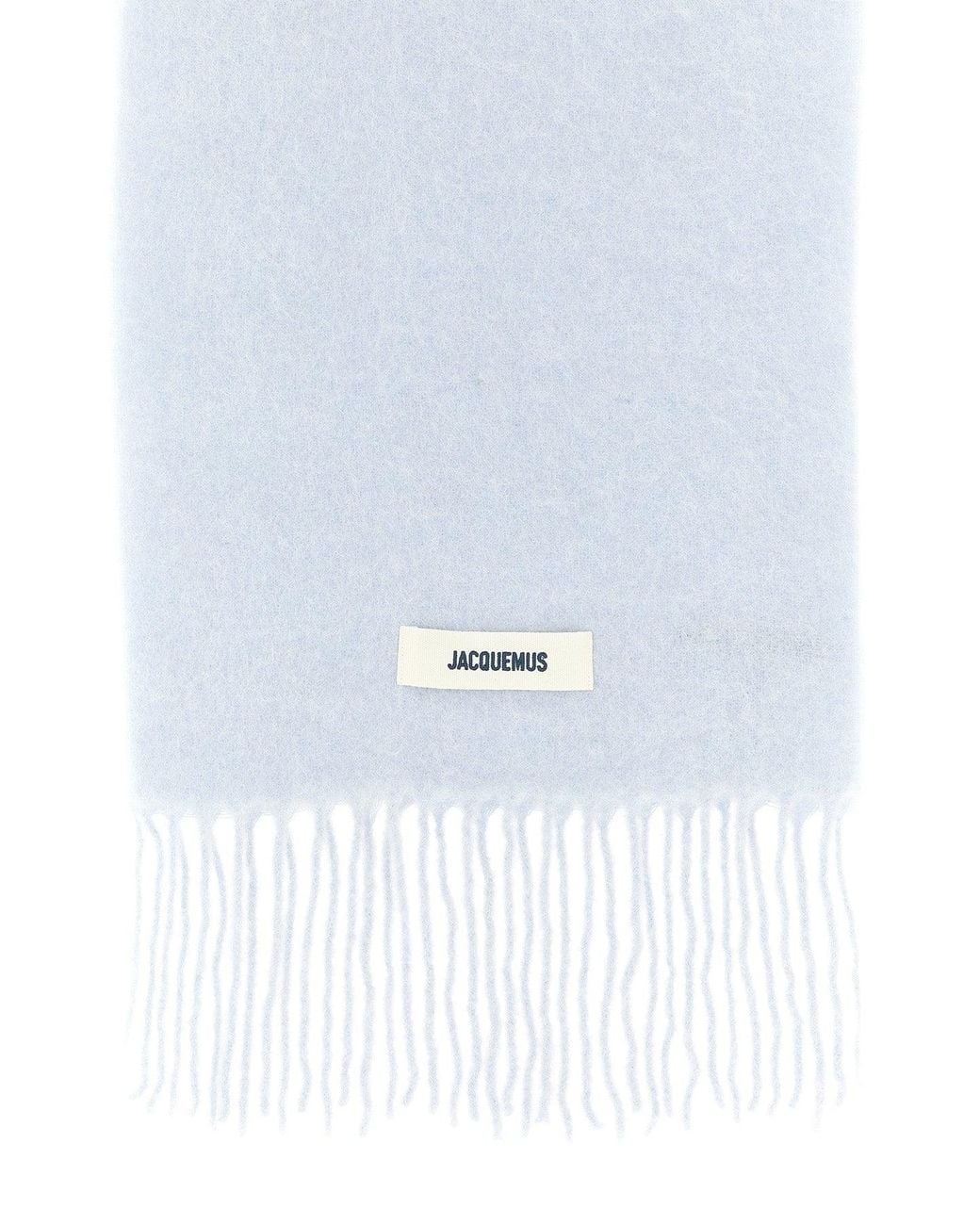 Jacquemus White Scarf 'L'Echarpe Carro' for men