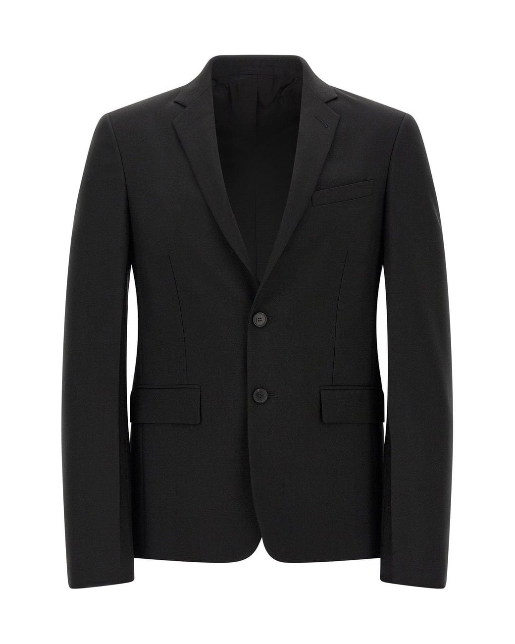 Fendi Black Kid Mohair Blazer for men