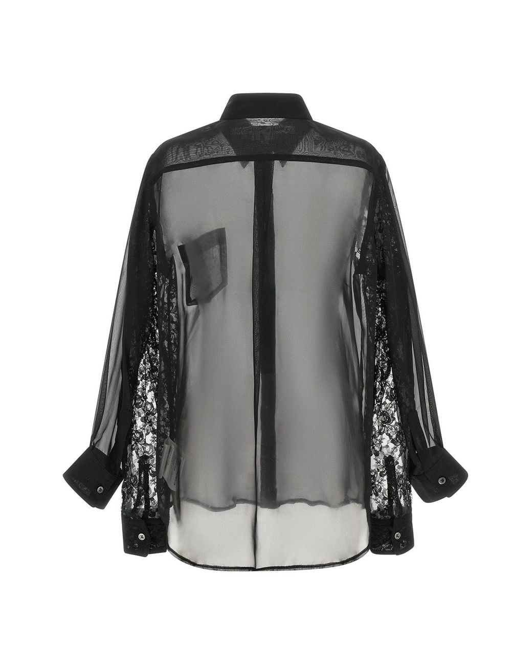Comme des Garçons Gray Double-Sleeved Shirt