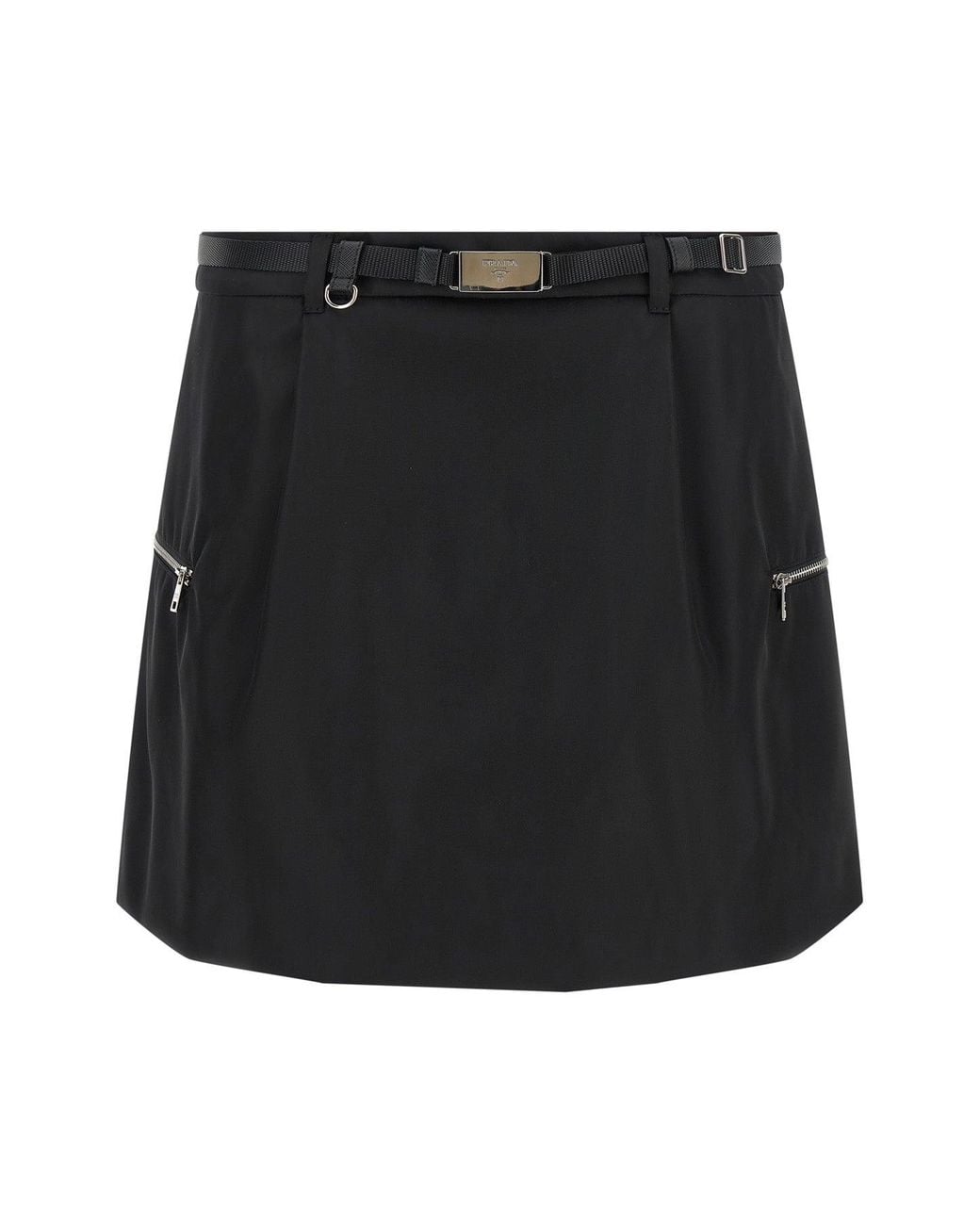 Prada Black Re-Nylon Skirt